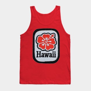 Hawaii Hibiscus Patch Tank Top